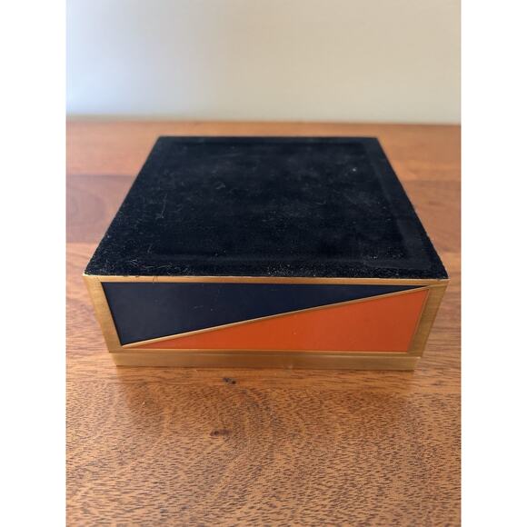West Elm 5" Brass Edge Design Box - Picture 9 of 9
